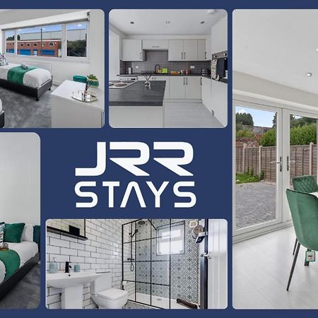 Tipton 3 Bedroom House Garden Sleeps 7 - Jrr Stays Coseley Buitenkant foto